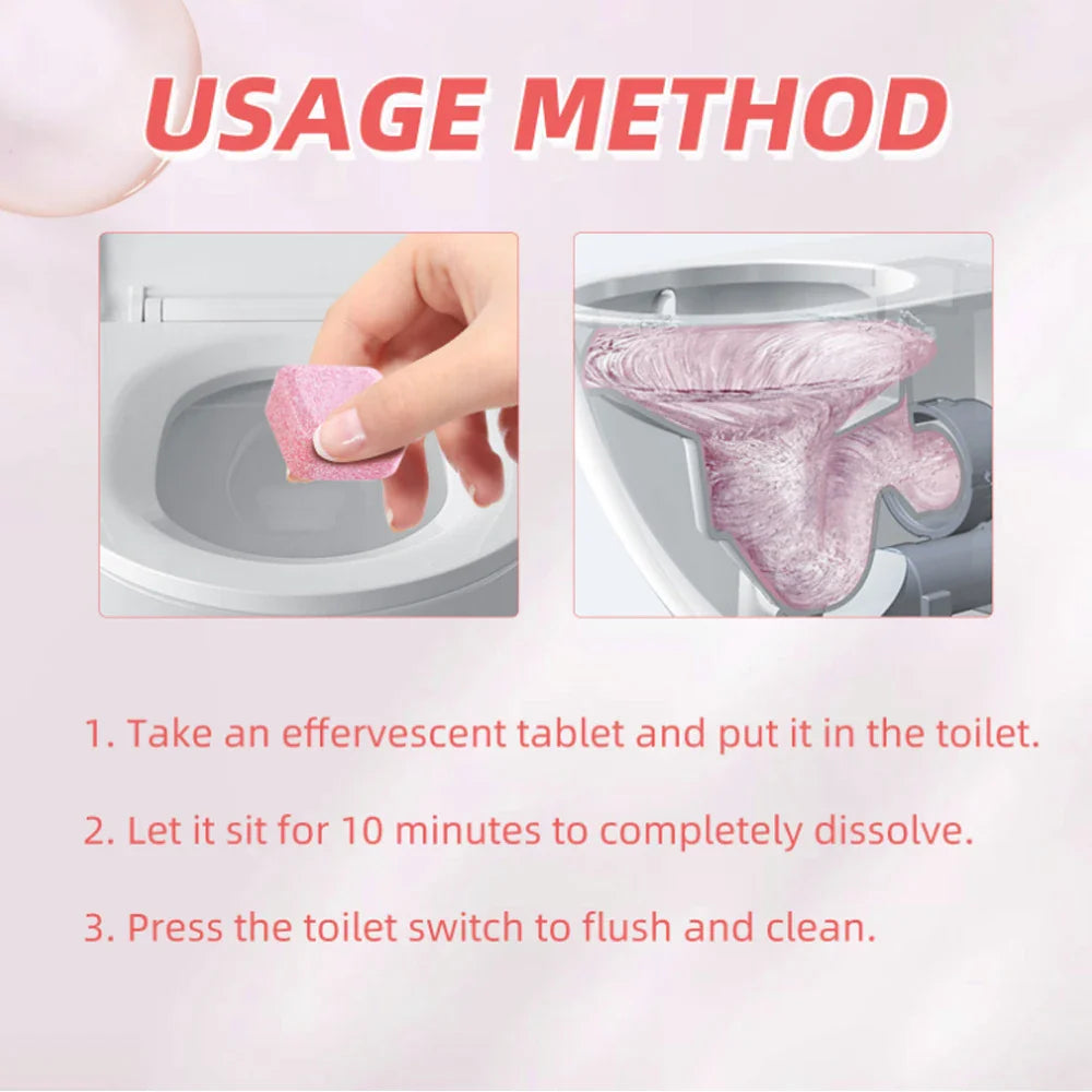 Magische Toilet Reinigingstabletten